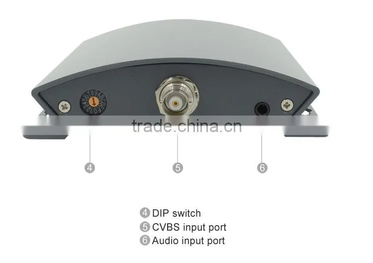 LM-PCS01 Professional AV to SD/HD/3G SDI Converter Convert CVBS Input Signal to 3G/HD/SD SDI Output Signal