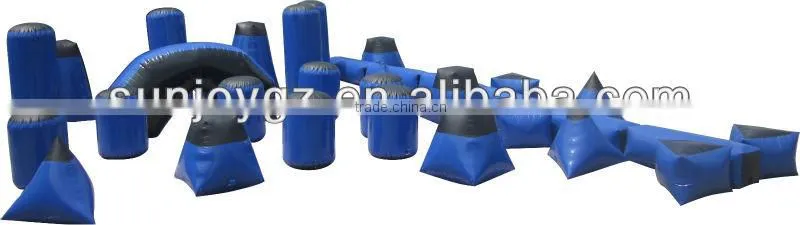 2016 New 32pcs inflatable paintball bunker bunker equipment game