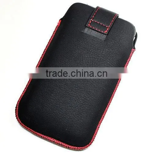Mobile Phone Leather Pouch For Wiko OZZY