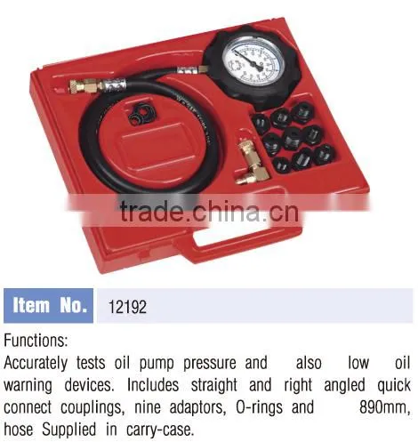 Oil Pressure Tester Kit