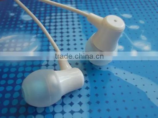 Fashion design,transparent colorful earphone & earbud for Ipad