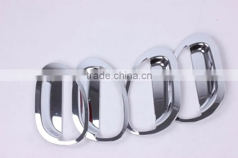 CHROME DOOR HANDLE BOWL COVER FOR RENAULT KWID STD RXE RXL RXT 2015 SUV