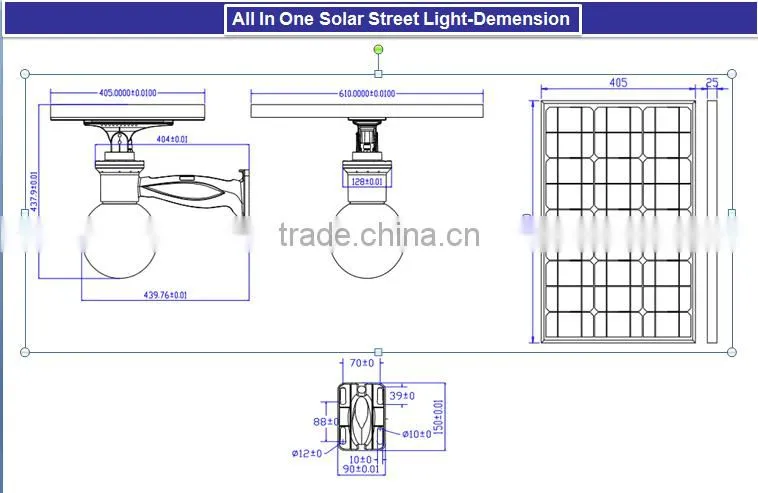 solar power led tree ball led moon light outdoor