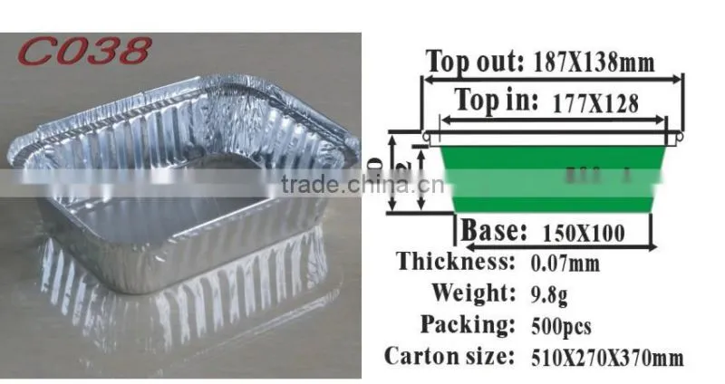 disposable catering containers