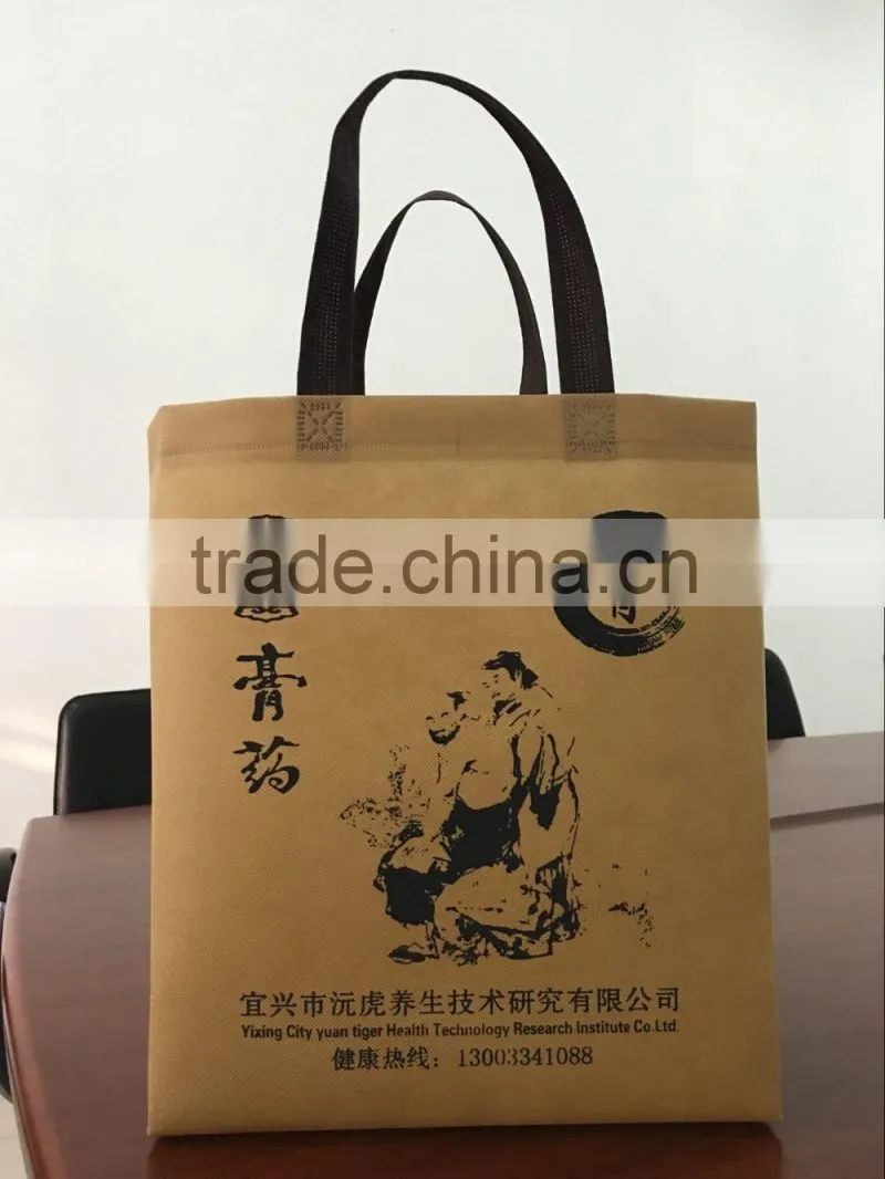 Hot sale nonwoven handle bag with customize logo and high quality