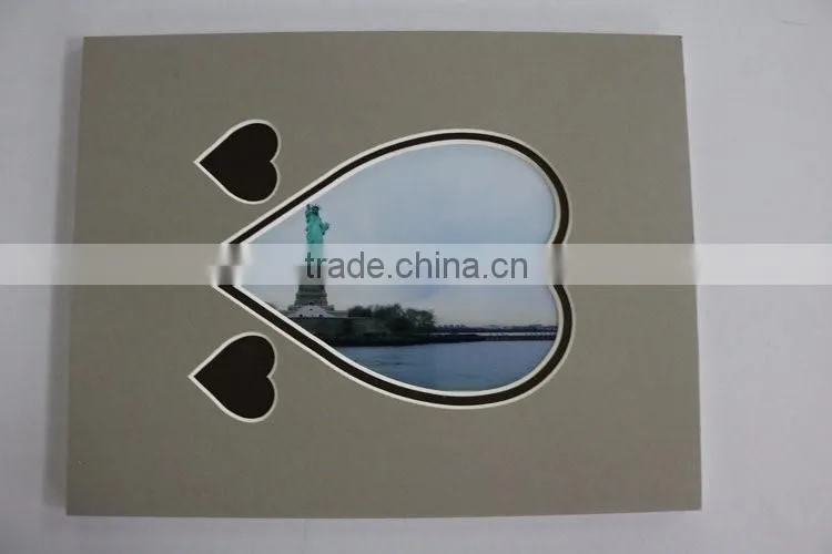 Wholesale 4ply 8plys cream core white paper frame album board