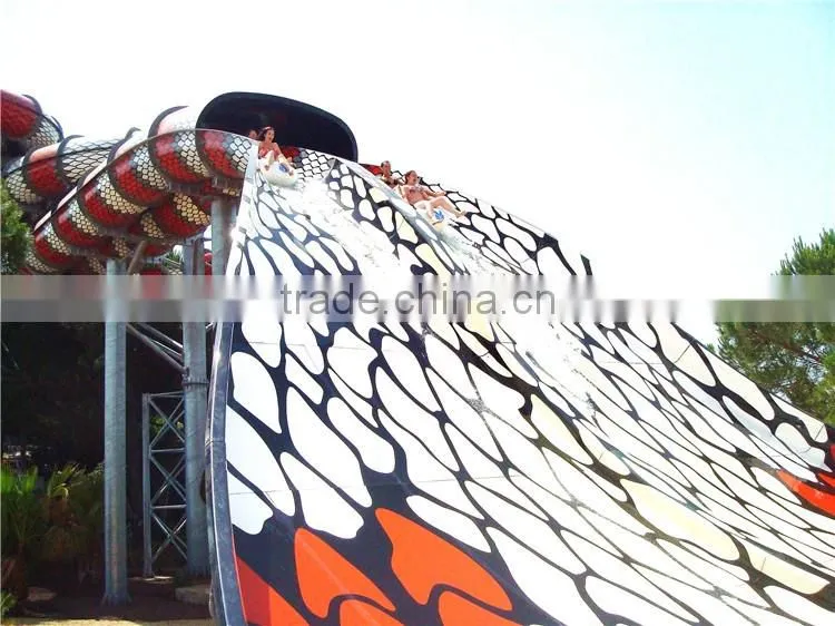 2016 New exciting Water Slide Snake Fibergalss water Slide Amusement Park equipment for sale-Shenzhou wang ming
