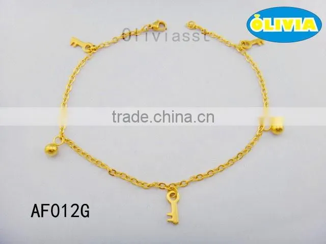 jewelry 2016 hot fancy gold anklet designs bracelet