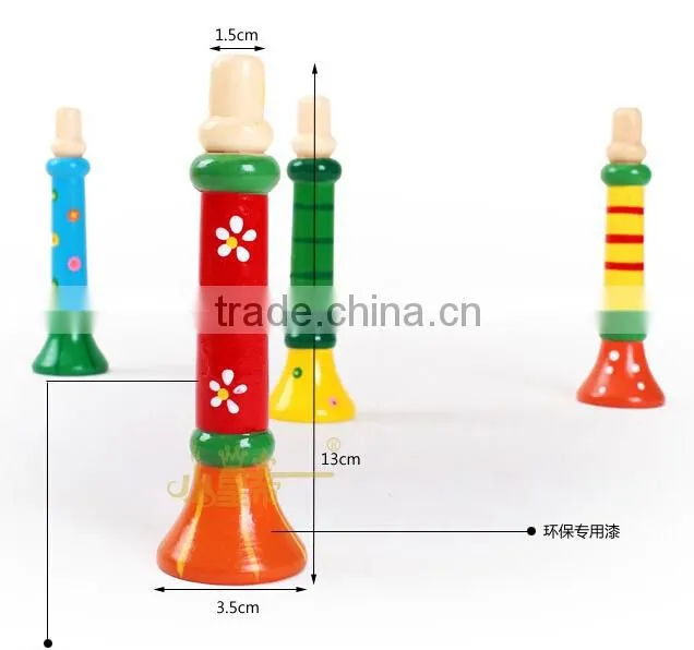 Kids Wooden Trumpet