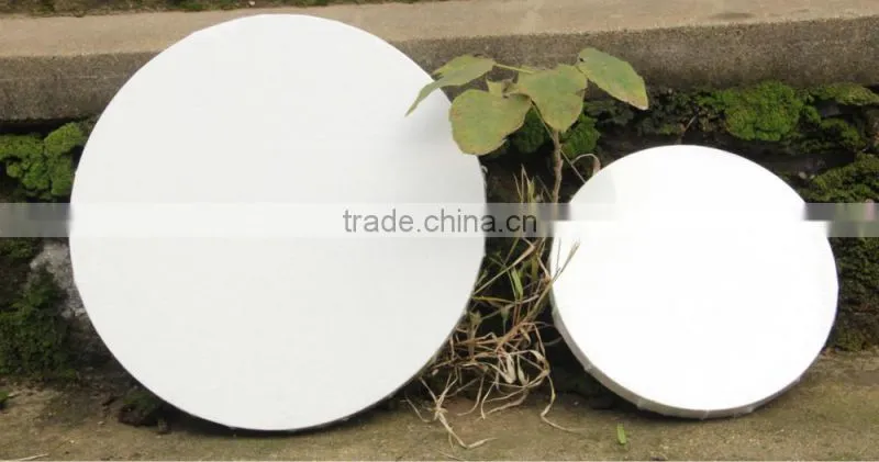 cotton oval stretched canvas