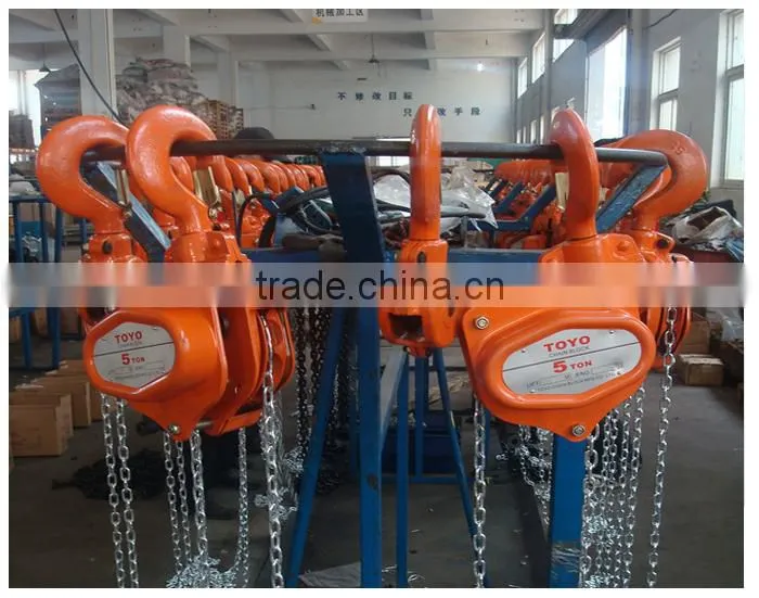 New 1Ton Chain Hoist Puller Block Winch Steel Hardened Lift capacity 2,000 lbs