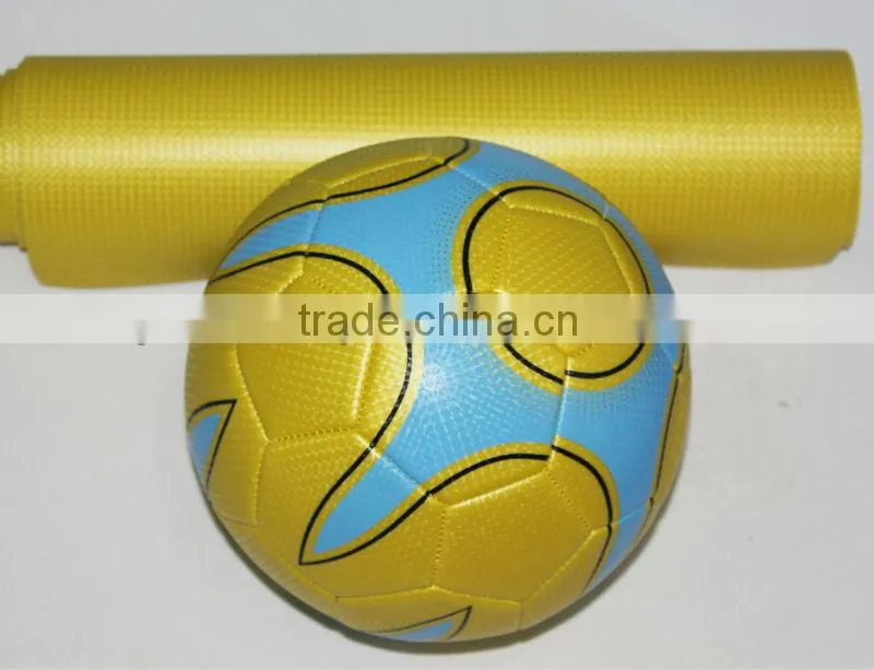 Machines sewn pu football 320g /soccer balls