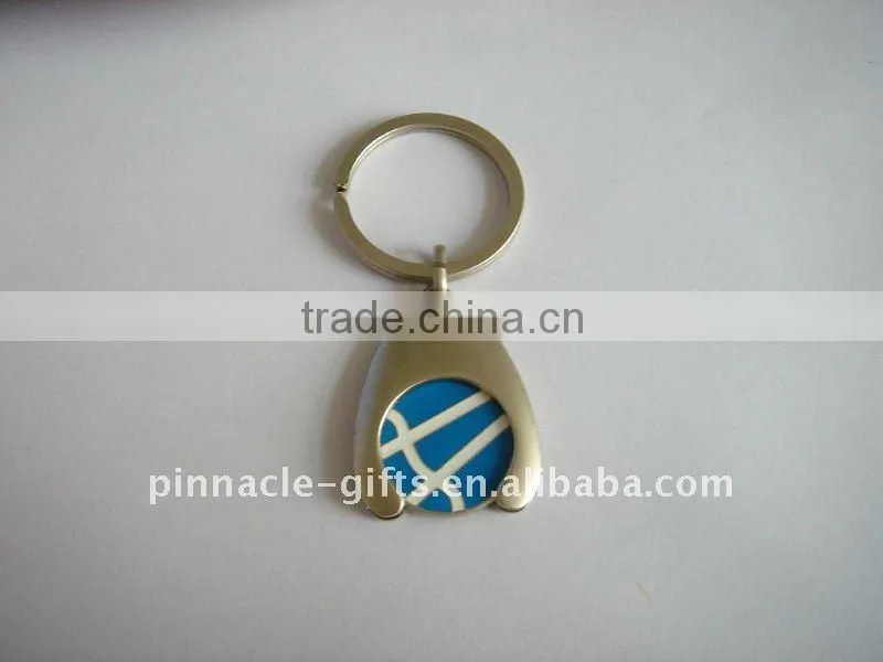 3d promotion soft pvc metal keychain with fridge magnet
