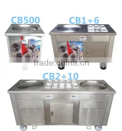 2016-2017 selling well all overfry ice cream machine roll thailand rolled fried ice cream machine