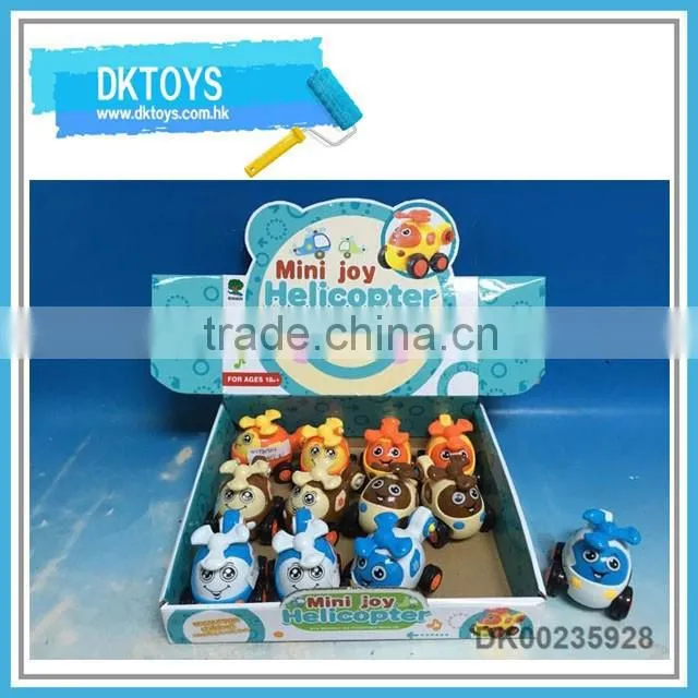 Cute design cartoon friction train 12 pcs per box