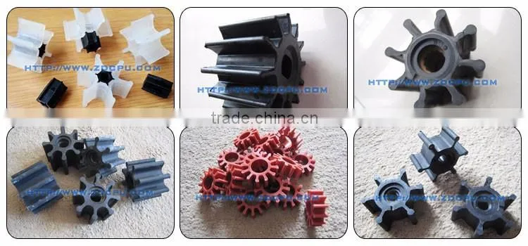 Fast delivery customized high precision light industrial plastic impellers