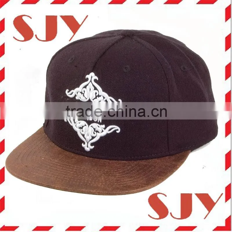 2015 new arrival custom snapback korean baseball short brim hat