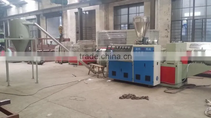 waste Plastic pp pe pvc Extruder Machinery