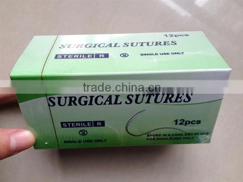 suture with needle