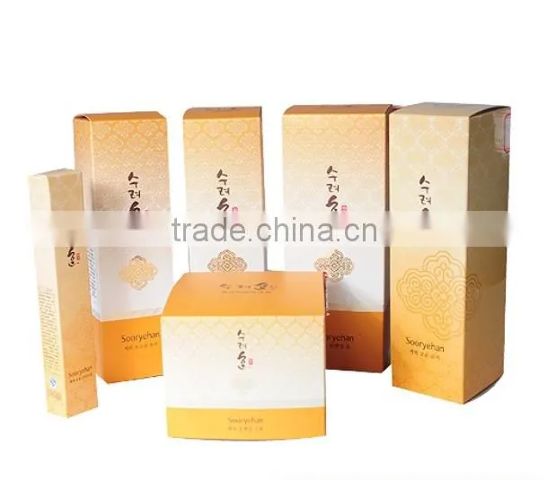 Wholesale custom printed paper cosmetic box cosmetic box