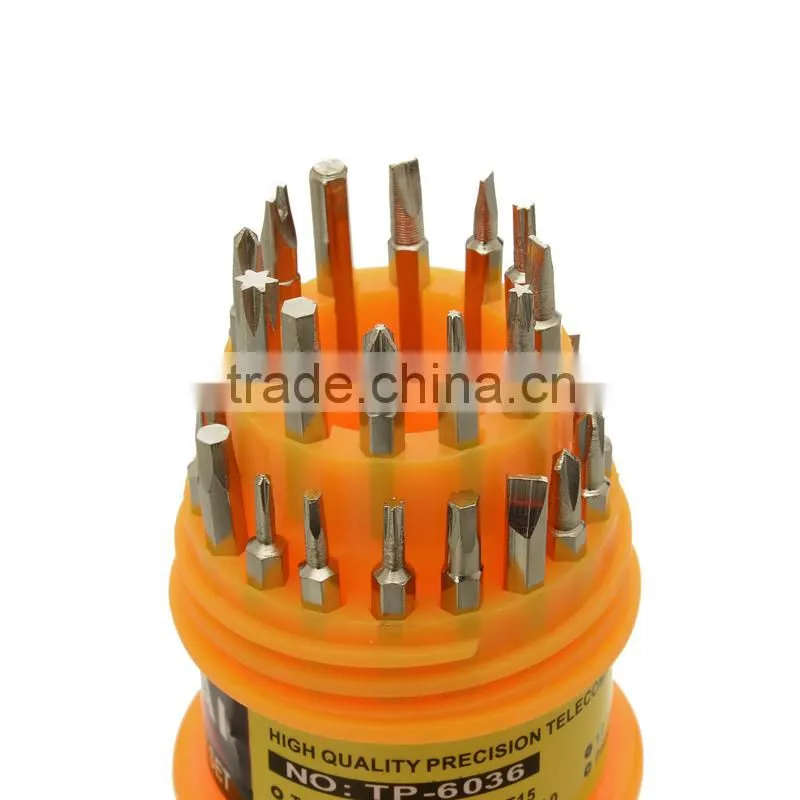 with 20 years manufacturer factory supply Precision Tools 31-IN-1 multi screwdriver set screwdriver bit jackly screwdriver sets