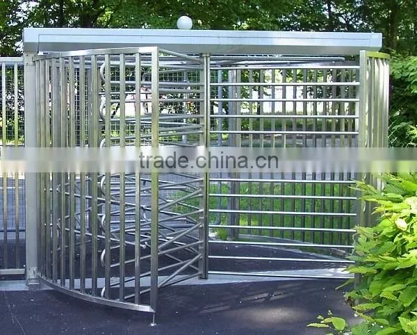 access control system rfid card reader fingerprint full height turnstile with factory price