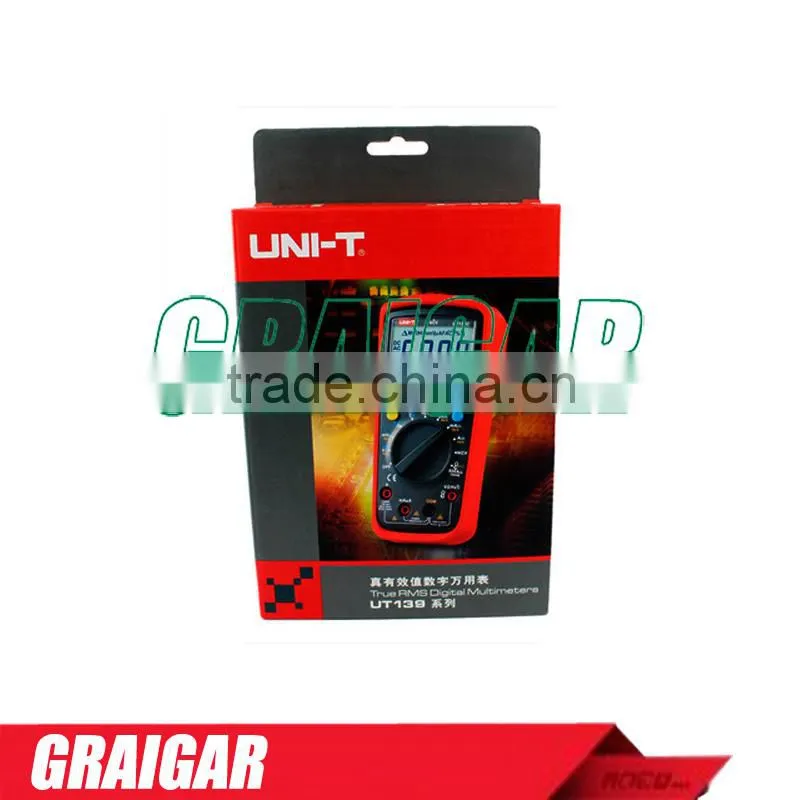 True RMS Digital Multimeters UNI-T UT139A AC DC Voltage and Current Auto Range Handheld multimeter