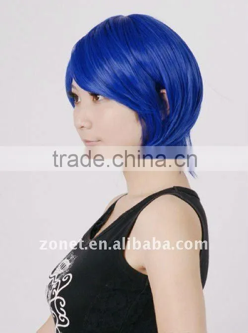 Fashion Cosplay Blue kaito Wig