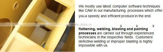 AWS certificated Welding service heavy steel structure fabrication