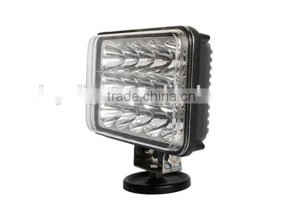 Hot sale new 45W square offroad 5inch led work light with spot and flood beam