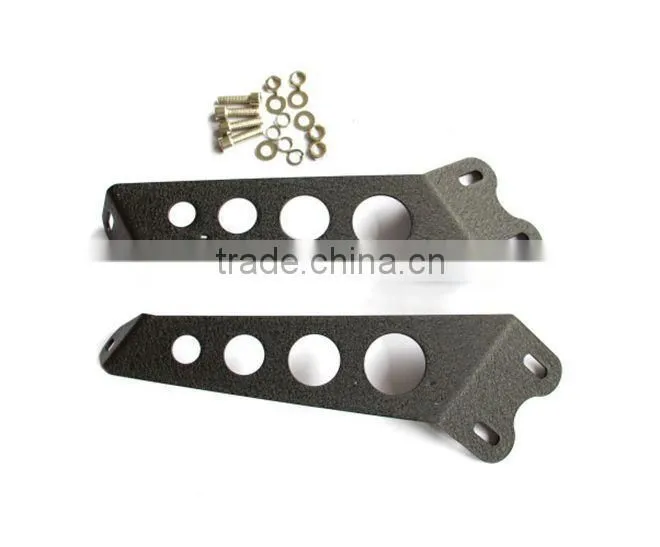jeep hood led bracket