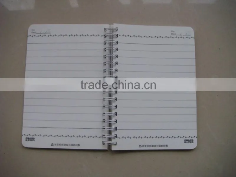 hard cover stone paper waterproof notebook