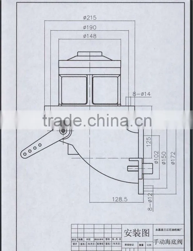 Manual emergency valve