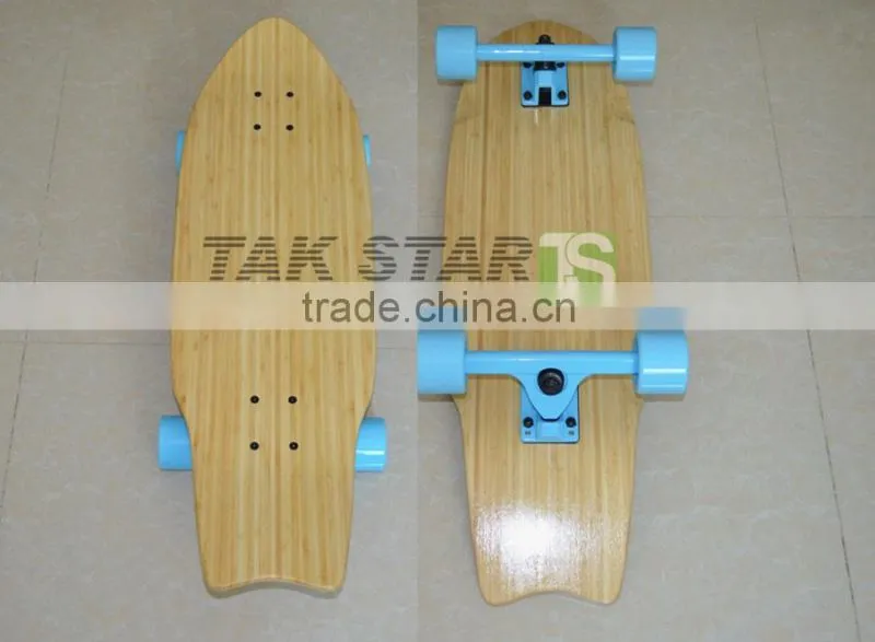 30" Bamboo fish skateboards and fish cruiser skateboards