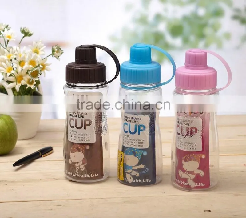 500ml plastic transparent bottle BPA free