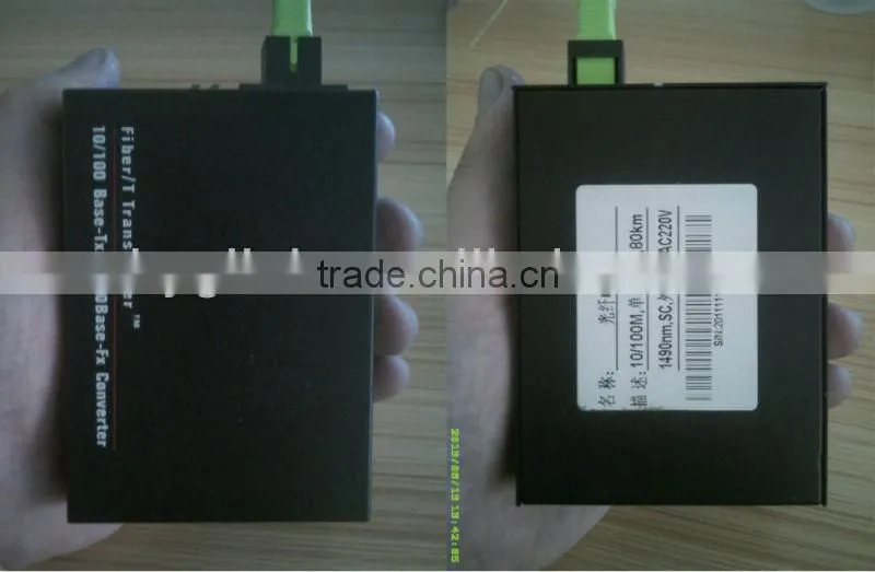 Media Converter E1 Ethernet media converter with Fiber Patch Cord