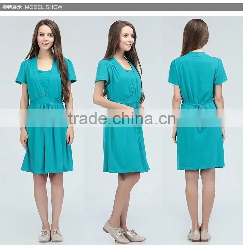 New Fashion Striped Nursing dress for Maternity Summer