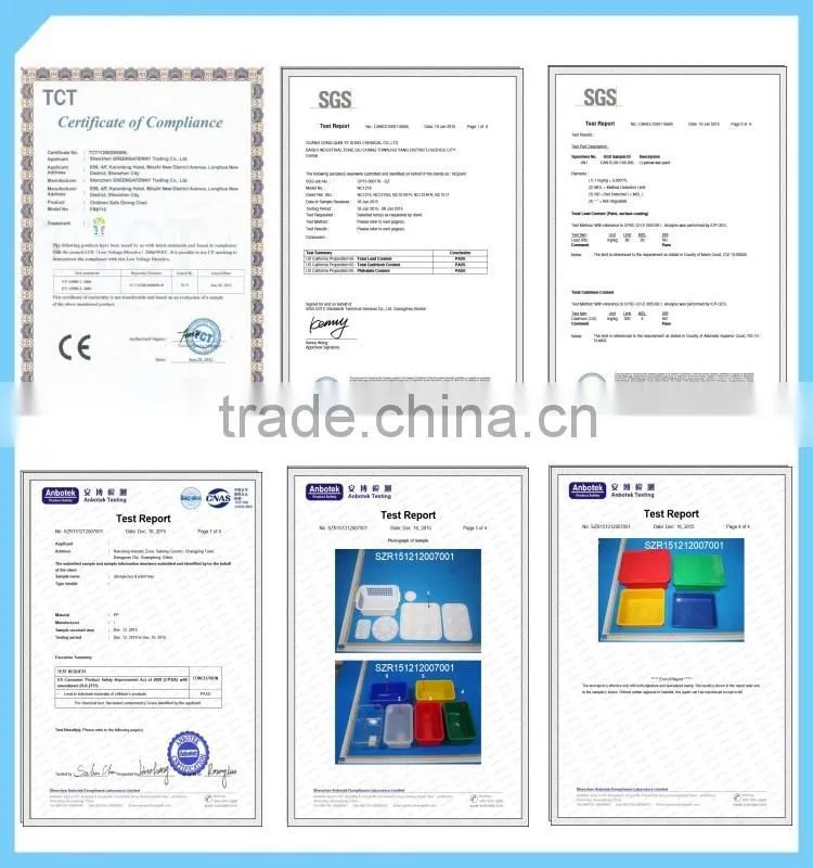Free sample high quality eco-friendly new pp material 3 inch plastic storage box plastic bin