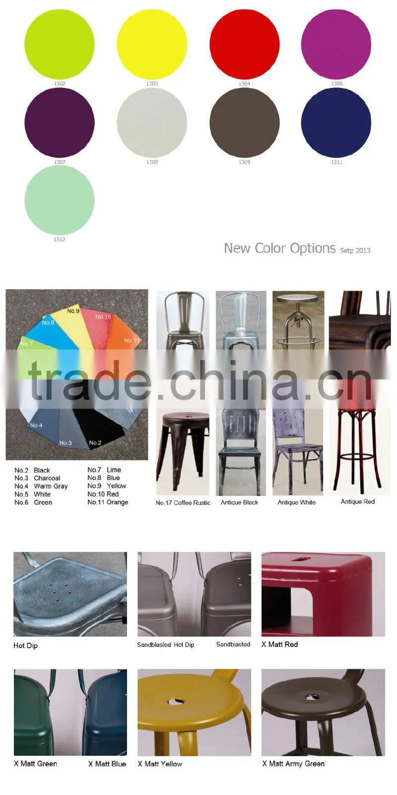 Casino metal bar stool high chair with wooden seat
