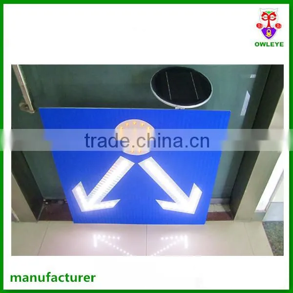 solar power led flashing traffic road safety sign/aluminum traffic signs and symbols