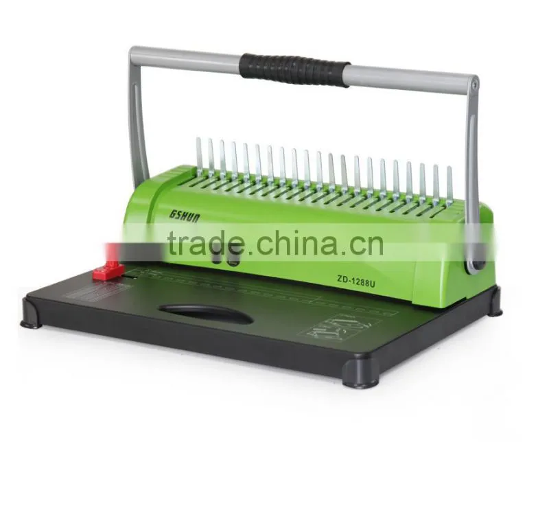 Double handle book binding machine
