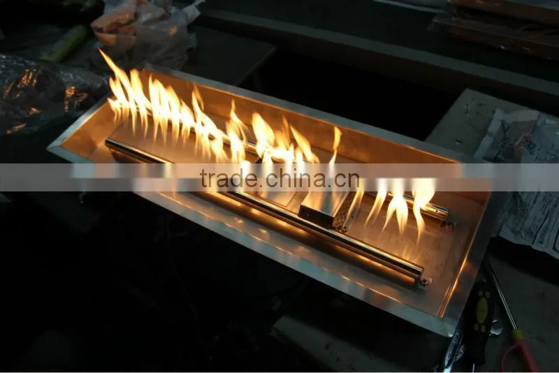 Outdoor Rectangle Gas Fire PIt System/fire bowl/Slate mosaic round mesa heating barbecue table fire pit