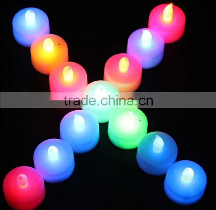 Led Tealight with the battwries can be used more than 72 hours