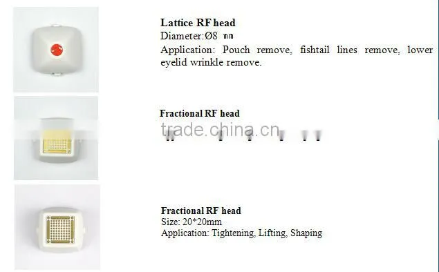 Beauty supply skin tightening thermagic rf machine