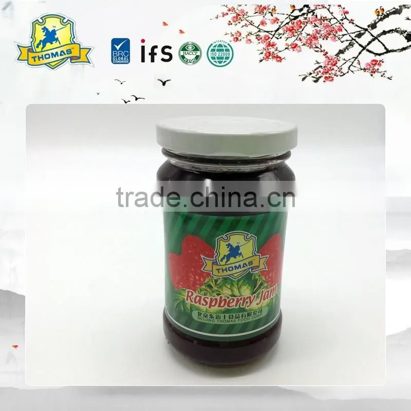canned raspberry jam