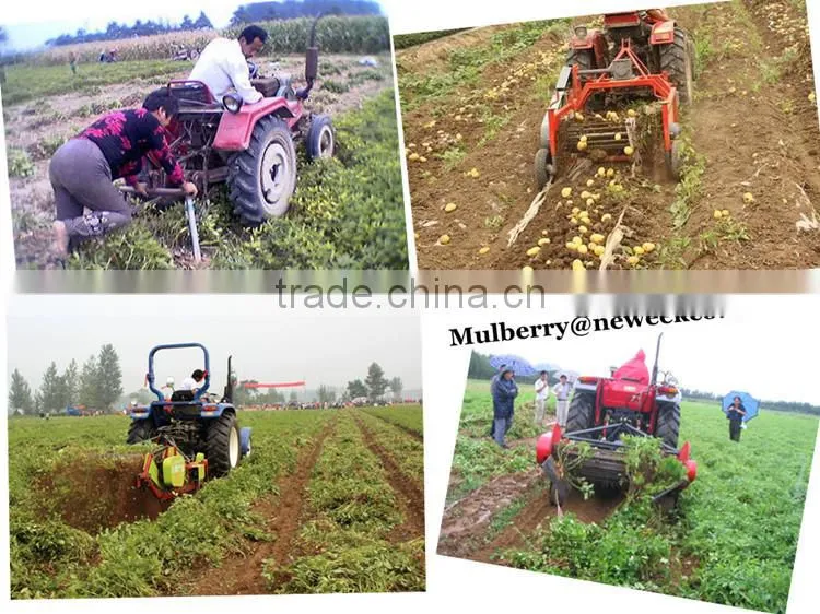 Neweek agricultural tractor mounted groundnut harvesting machine for sale