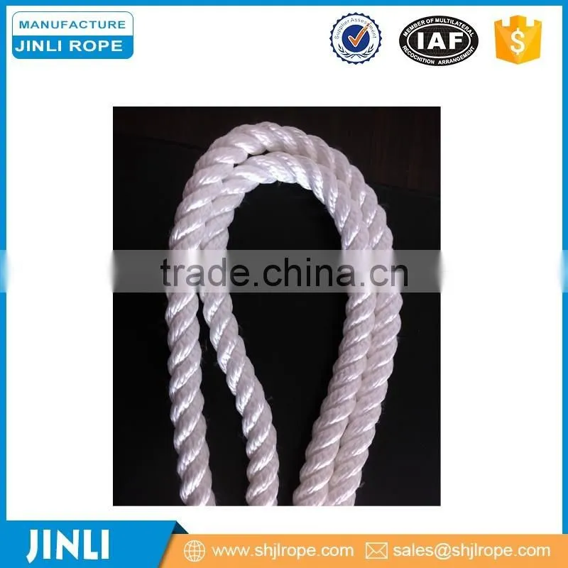 high quality white color nylon rope