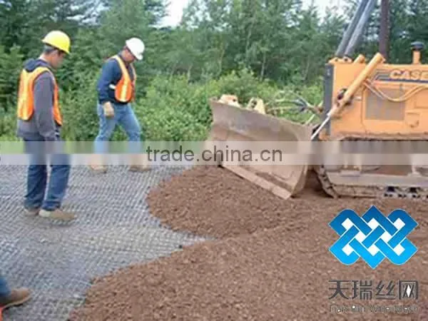 polypropylene biaxial geogrid, PP biaxial geogrid