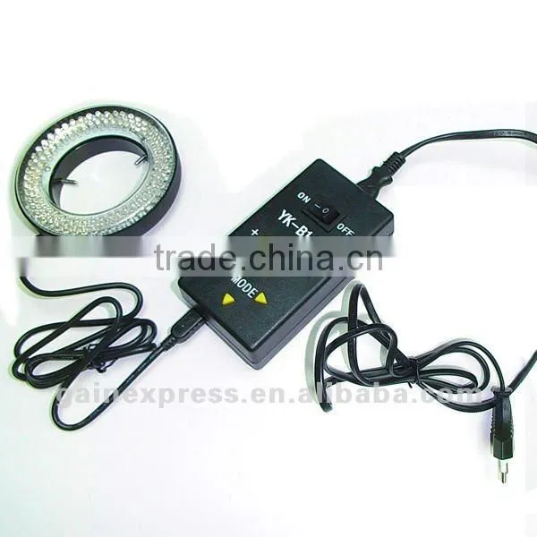 144 LED Microscope Camera Ring Light (4 zone control 61mm Max Dia)