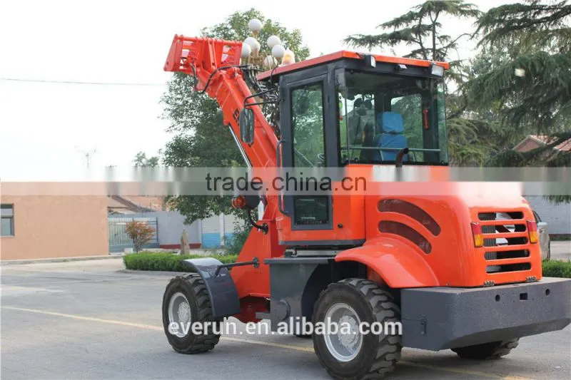 Boom Loader Telescopic Wheel Loader with Quick Coupler, 4.2M reach